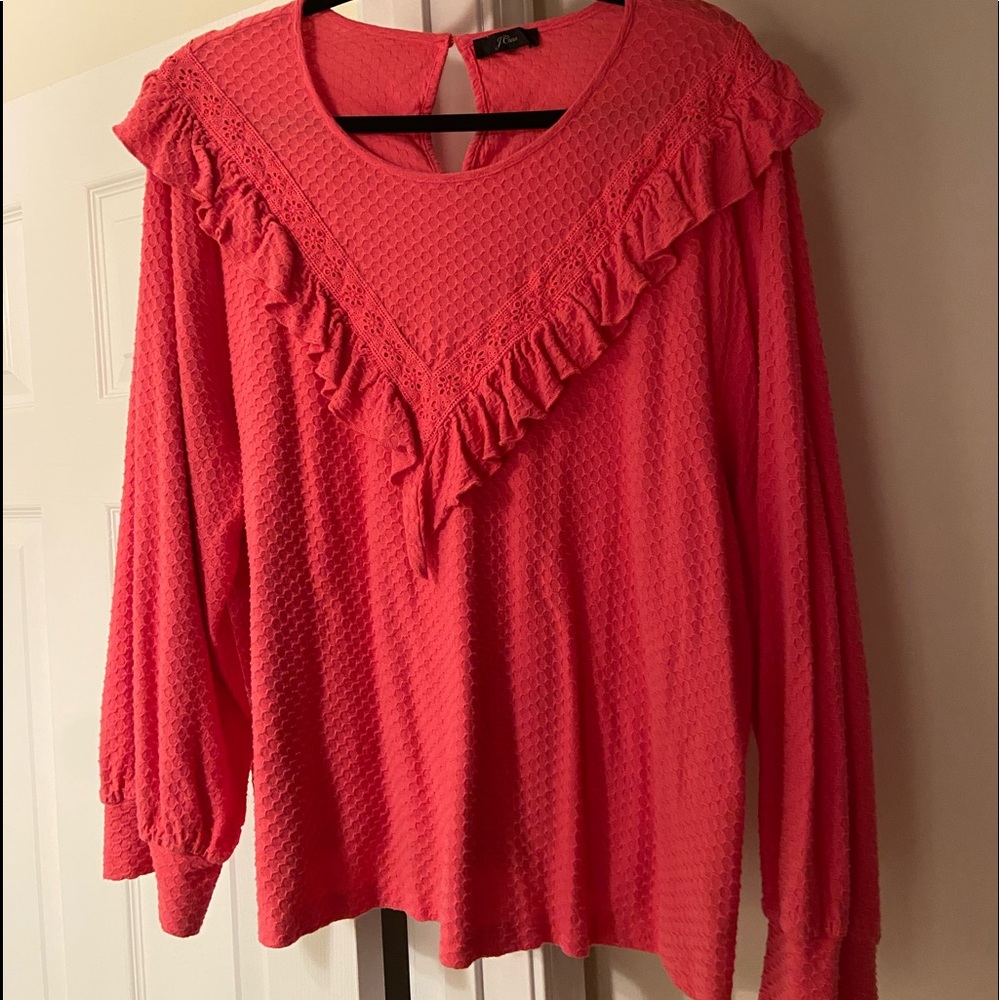 J.Crew womens long sleeve shirt